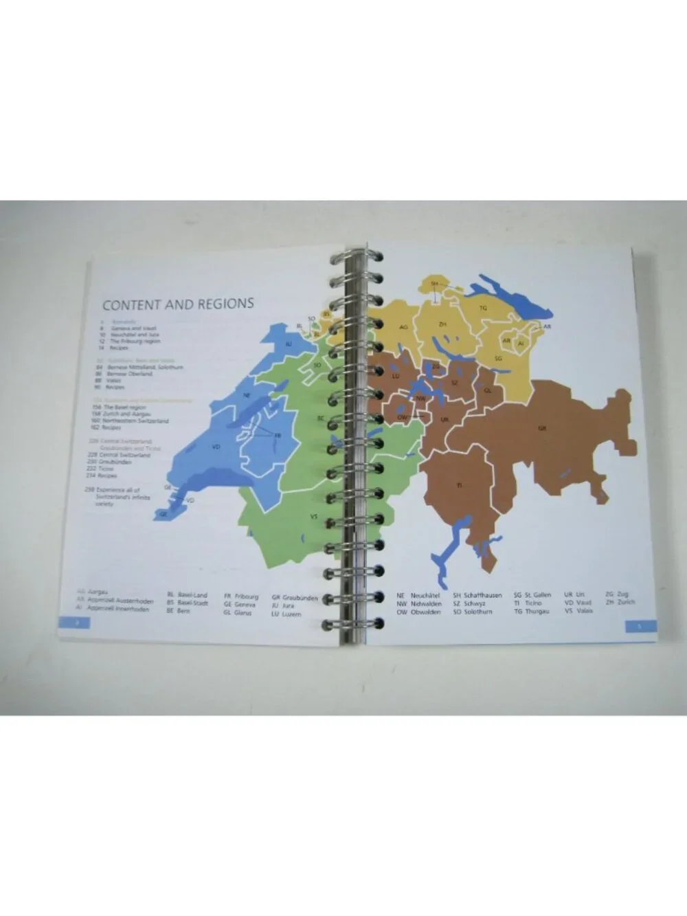 The Swiss Cookbook Betty Bossi Spiral Bound 2009 Recipes and Pamphlet